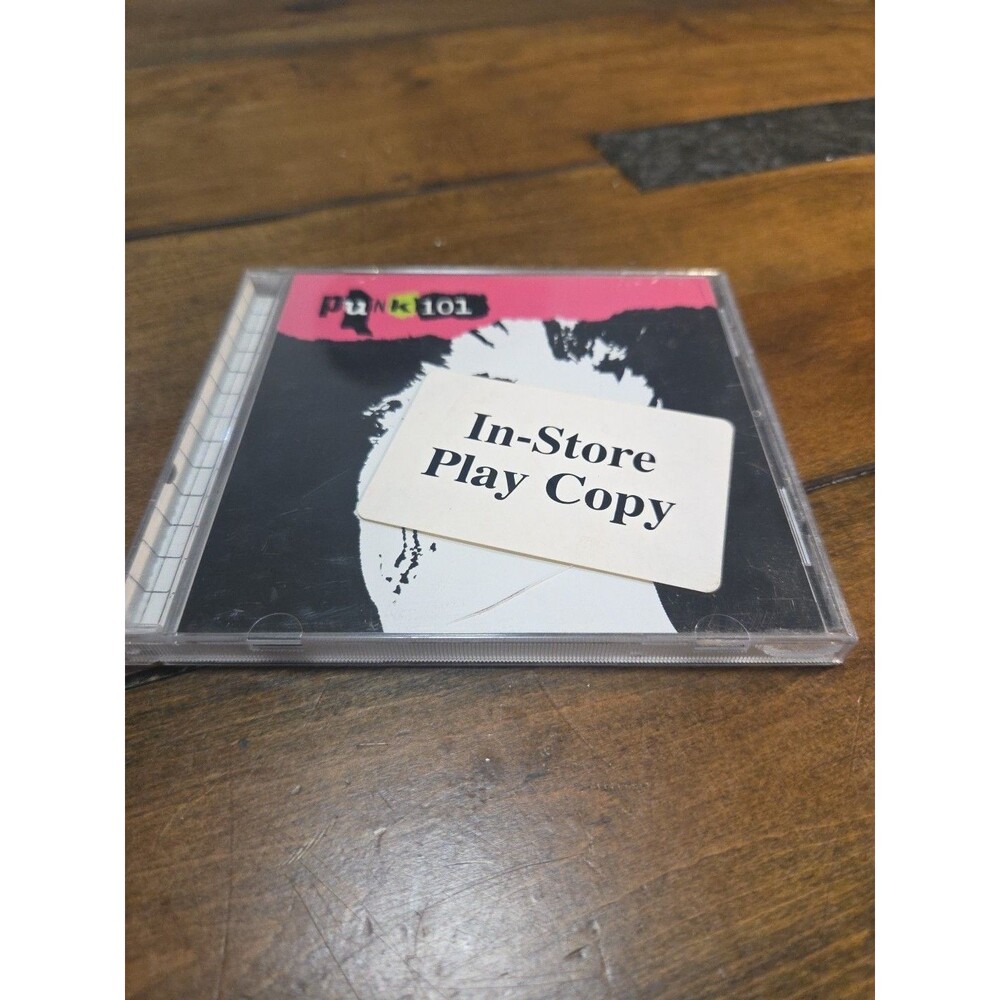 Vintage Hot Topic In Store Play Promo CD Punk 101 Compilation